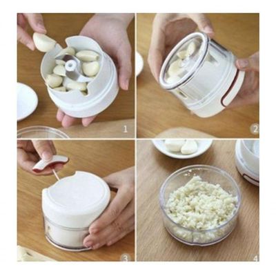 Mini Triturador Manual De Alho Alimento Utensilio Cozinha