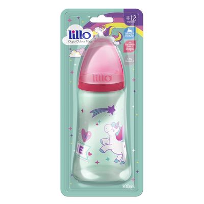 Copo Infantil Lillo Colors Magia Unicórnio 300ml