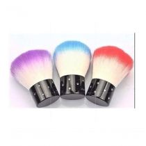 Pincel Espanador Unhas Gel Kabuki Maquiagem Pó Facial Mini