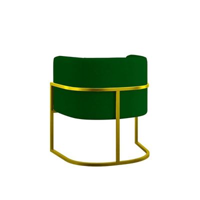 Kit 04 Cadeiras Poltrona Lua Gold Balaqui Verde
