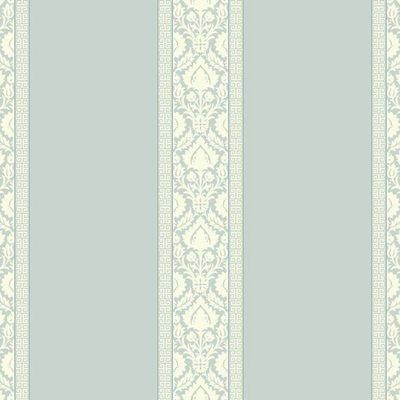 Papel De Parede Waverly Stripes Santa Maria Stripe Azul Sv2692 Waverly Stripes Sv2692