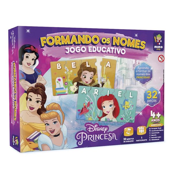 Jogo Mimo Formando Nomes Princesas Disney Jogo Mimo Formando Nomes Princesas Disney