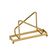 Porta Guardanapos Arthi Dourado Fosco