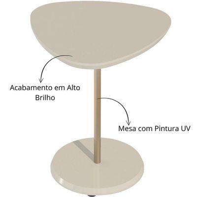 Mesa De Apoio Bel Alta Off White
