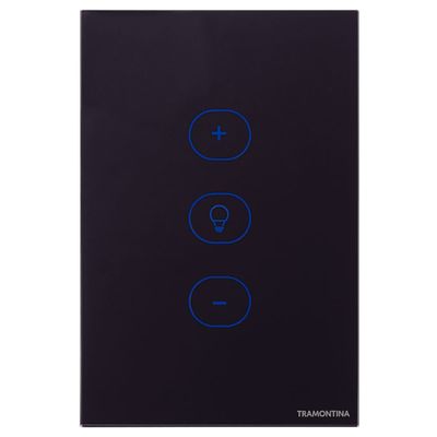 Dimmer Touch Wi-Fi Smart Tramontina Preto