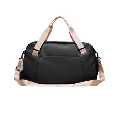Bolsa Mala Grande Alça Academia Esportiva Viagem, Piscina Ideal Para Viagens, Porta Sapatos - Preto