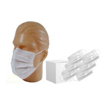 Caixa 20 Máscaras De Proteção Descartável