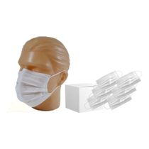 Caixa 20 Máscaras De Proteção Descartável