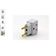 Adaptador De Tomada 10A 16A 20A Bivolt p/ Compressor De Ar
