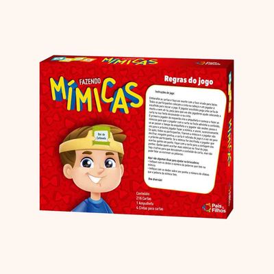 Jogo Fazendo Mímicas - Pais e Filhos
