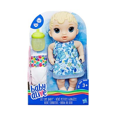 Boneca Baby Alive Hora do Xixi Loira