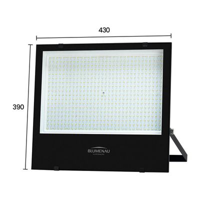 Refletor Blumenau Led Play 500w Preto Bivolt 6500k Luz Branca