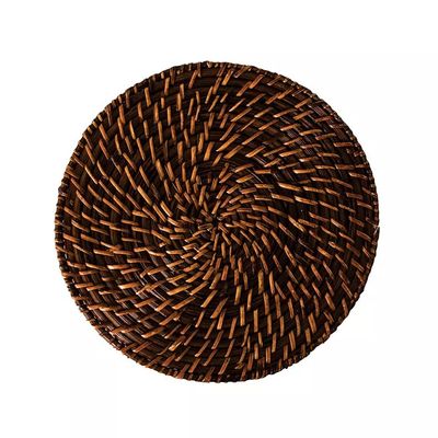 Jogo Americano Mundiart Rattan Marrom 32cm 1 Peça