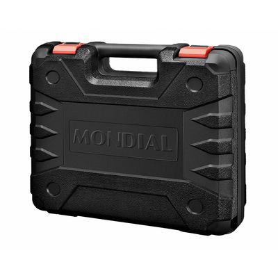 Parafusadeira e Furadeira a Bateria sem Fio com Maleta Mondial PF-09M - Bivolt