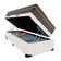 Cama Box Baú Solteiro Sintético + Colchão De Molas Ensacadas - Sereneprime - 88cm Branco