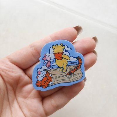 BORRACHA ESCOLAR DECORADA URSINHO POOH - LEO & LEO