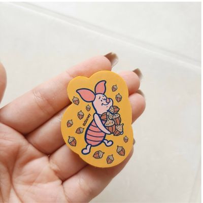 BORRACHA ESCOLAR DECORADA URSINHO POOH - LEO & LEO