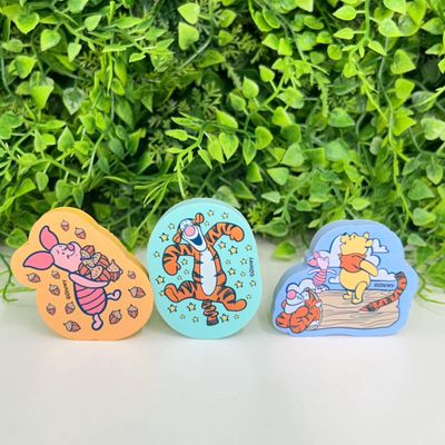 BORRACHA ESCOLAR DECORADA URSINHO POOH - LEO & LEO