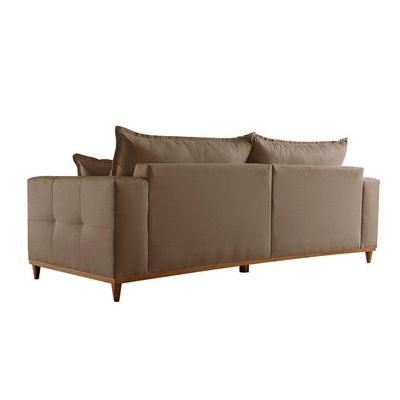 Sofá Matrix 02 Módulos De 80cm B25cm Meu Sofá Online B016 Veludo Marrom