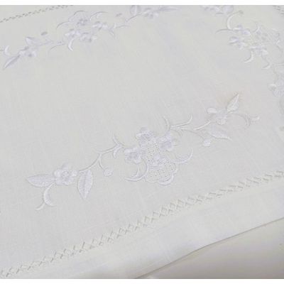 Lugar Americano Cristal Imperial 35x50cm Branco Argivai