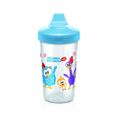 Copo Antivazamento Lillo Max Galinha Pintadinha 320ml