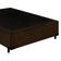 Cama Box Casal Suede Sereneprime Marrom 138x188x40