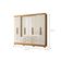 Roupeiro 8 Portas Miami Com Espelho Freijo Off White