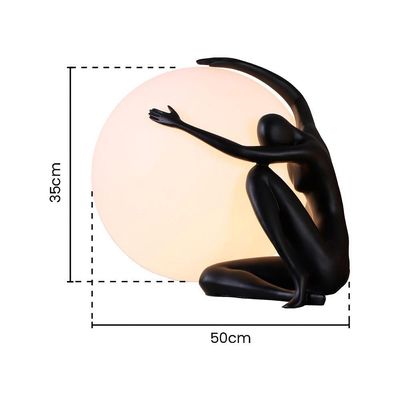 Abajur Skylight Hug 4013ab E27 Bivolt Preto