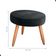 Conjunto Poltronas E Puff Iara Veludo Preto