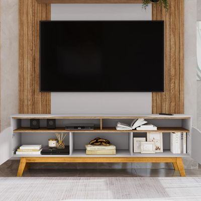 Home Tv 75 Polegadas Andes Cinamomo/off-white