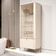 Jogo Aparador E Cristaleira May Off White Bronze