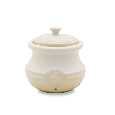 POTE DE ALHO LE CREUSET CREME