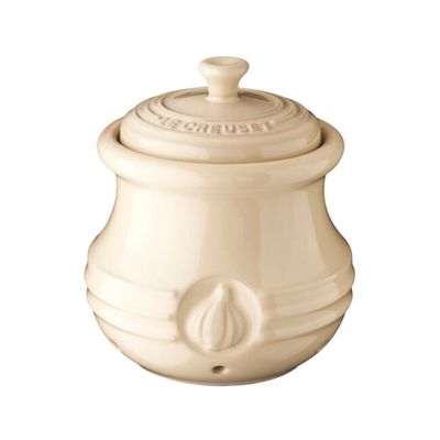 POTE DE ALHO LE CREUSET CREME