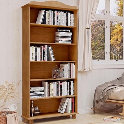 Estante Livreiro Madeira Maciça 85 Cm 8964 Freijo Milani Store Freijo