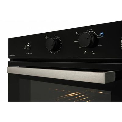 Forno A Gás Fischer Infinity De Embutir 50L Com Grill Preto 127V