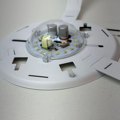Plafon Taschibra Jurerê 25cm Redondo Led 6500k Bivolt