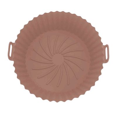 Forma para Airfryer Casita em Silicone Redonda 16cm - Item Sortido