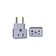 Adaptador Tomada Argentina Universal 2 Pinos 10A