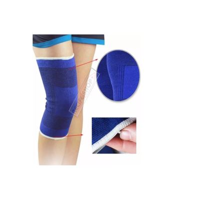 Pomada Preta Pote 250g + Joelheira Ortopedica Azul Elastica