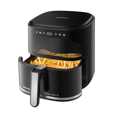 Fritadeira Sem Óleo Air Fryer Digital 5L Mondial Preto 2000W AF-50-DV 127V 60Hz