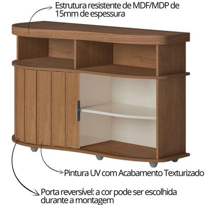 Buffet Aparador Artely Magnum Cinamomo Off White