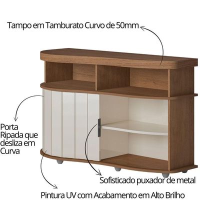 Buffet Aparador Artely Magnum Cinamomo Off White