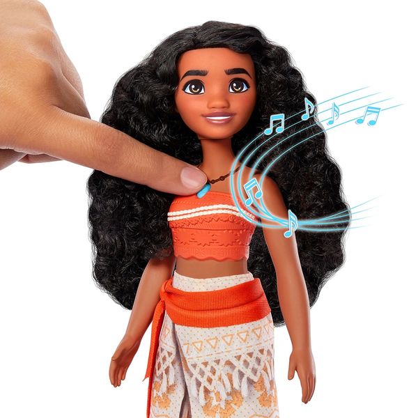 Boneca Moana Princesas Disney Música Mágica Mattel