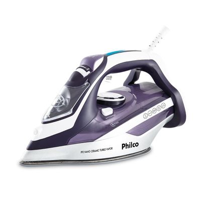 Ferro a Vapor Philco PFE Nano Ceramic Turbo Vapor 127V