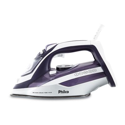 Ferro a Vapor Philco PFE Nano Ceramic Turbo Vapor 127V