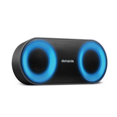 Caixa de Som Speaker AIWA SP-01 20W Bluetooth 15H IP65 RGB USB TWS Bivolt