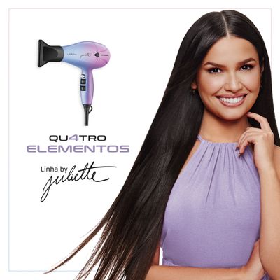 Secador de Cabelo By Juliette Mondial Azul e Rosa 2000W SCP-JU-03 110
