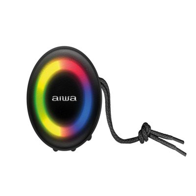 Caixa de Som Speaker AIWA SP-02 10W Bluetooth 16H IP65 RGB USB TWS Bivolt