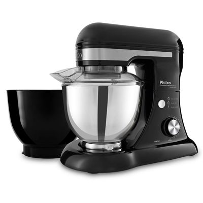 Batedeira Planetária Philco PBP600P Turbo Inox Double Bowl 600W 127V