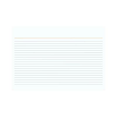 Fichas Pautadas Tilibra Nº2 4x6 com 100 Folhas